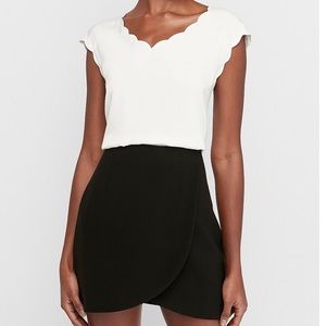 Express Scalloped Top | Light Pink | NWT | Large